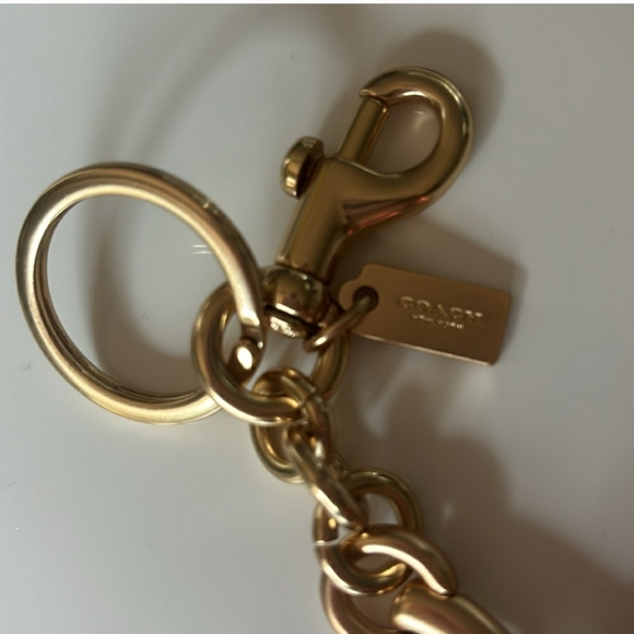 Coach signature cherry bag charm/keychain - Picture 3 of 4